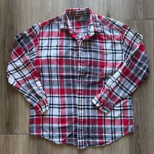 Plaid flannel shirt